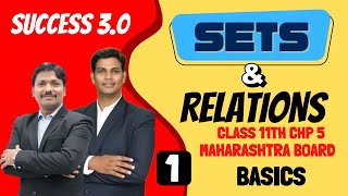 Sets amp Relations Lec  1  11th Maths2  Success 30  Maharashtra Board  Dinesh Sir [upl. by Fairleigh]