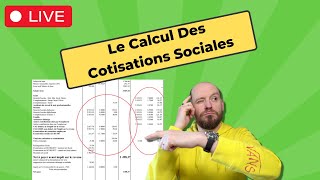 Le Calcul des Cotisations Sociales Sur Le Bulletin de Paie [upl. by Adamski]