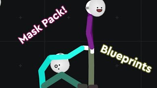 Sharing Blueprints Mask Pack  TSRPTurbo Stickman [upl. by Raybin]