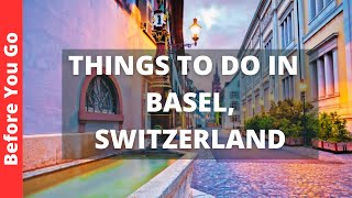 Basel Switzerland Travel Guide 10 BEST Things to Do in Basel [upl. by Ojeillib]