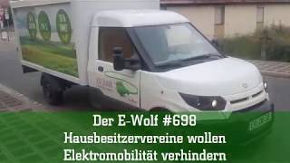 Der EWolf 698  Hausbesitzervereine wollen Elektromobilität verhindern [upl. by Aztiraj971]