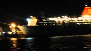 Stenaline Ferry  At night [upl. by Demetria]