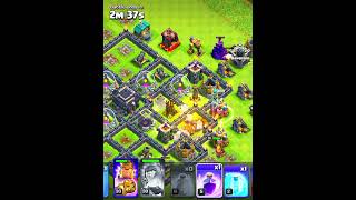 Town hall 9 hog rider best attack 😎clashofclans coc gaming [upl. by Corrine]