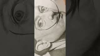 Drawing Salvador Dali🥰👍🏻Drawing Tutorial [upl. by Centonze463]