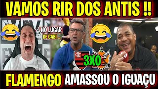 IMPOSSÍVEL NÃO RIR DO ANTIS FLAMENGO 3X0 NOVA IGUAÇU FINAL DO CARIOCAO 2024 [upl. by Barra]