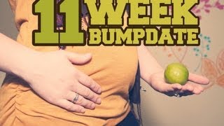 11 WEEK BUMPDATE  Pregnant After Stillbirth  The Bumps Along the Way [upl. by Higgs952]