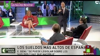 El momento de tensión entre Eduardo Inda e Hilario Pino en laSexta Noche [upl. by Crowe365]