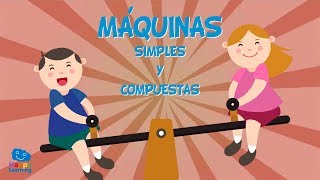 MÁQUINAS SIMPLES Y COMPUESTAS  Vídeos Educativos para niños [upl. by Atil]