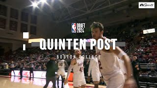 Watch Warriors secondround draft pick Quinten Post’s college highlights  NBC Sports Bay Area [upl. by Veljkov]