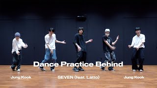 정국 Jung Kook ‘Seven feat Latto’ Dance Practice Behind [upl. by Rinum]