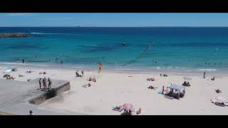 BEST BEACH EVER Cottesloe Beach COTTESLOE PERTH AUSTRALIA [upl. by Herold508]