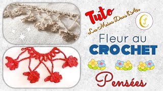 TUTO CROCHET Comment réaliser une bordure au crochet [upl. by Haseena]