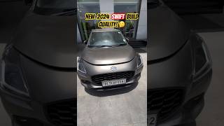 Kya New Swift 2024 mai build quality bada di Hai 🤫 shorts youtubeshorts [upl. by Annawat490]