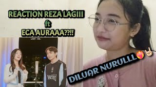 REACTION REZA DARMAWANGSA FEAT ECA AURAAA GOKILLL🔥🤘🏻  SINGOFF 19  putridivaamanda2525 [upl. by Aerdnaz]