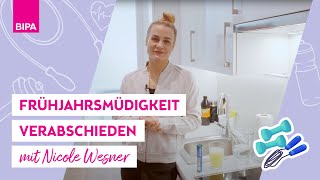 Frisch in den Tag Nicole Wesner verrät ihre Tipps gegen Frühjahrsmüdigkeit [upl. by Arremat]