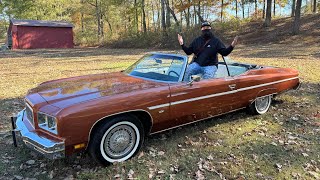 FOUND THIS CLEAN 1975 CAPRICE VERT IN A BARN WILL THEY SELL IT [upl. by Raychel]