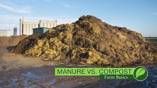 Farm Basics 1063 Manure vs Compost Air Date 81918 [upl. by Alohcin]