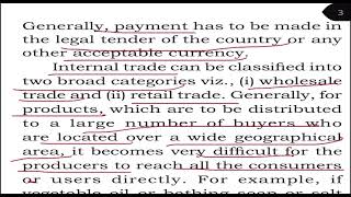 NCERT  internal trade  class 11 business studies [upl. by Verla]