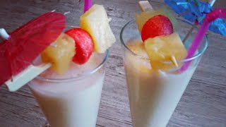 Recette facile de la Pina colada au speedy chef Tupperware [upl. by Namilus]