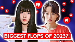 Korean Dramas That Were Expected To Be HITS But FLOPPED In 2023 [upl. by Fulviah]