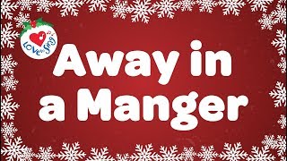 Away in a Manger with Lyrics  Christmas Carol amp Song [upl. by Orelu238]