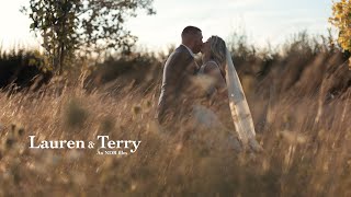 A Maidens Barn wedding video  Lauren amp Terry [upl. by Enitsirhk]