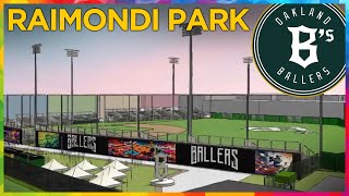 Oakland Ballers to build NEW historic stadium for Inaugural 2024 season [upl. by Ragan]