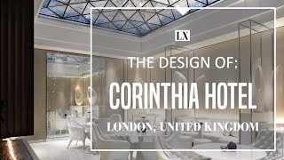 The Crystal Moon Lounge and ESPA Life Spa of the Corinthia Hotel London [upl. by Cordeelia570]