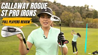 Callaway Rogue ST Pro Irons  Full Review [upl. by Boyd]