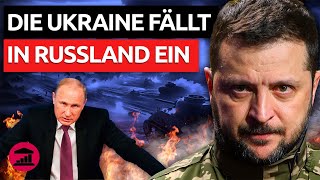 Die ukrainische Armee fällt in Russland ein VisualPolitikDE [upl. by Millwater909]