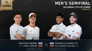 DI NENNOLEBRÓN vs CHINGOTTOGALÁN 🎾 Premier Padel PARIS MAJOR 2024  SEMIFINALS [upl. by Adnohs]