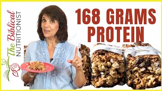 Easy Protein Bars Recipe  Simple Ingredients GlutenFree [upl. by Meggi157]