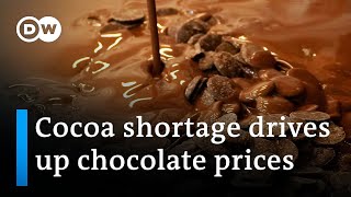 Chocolate prices soar this Easter  DW News [upl. by Ahc]