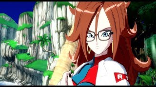 DRAGON BALL FighterZ  Android 21 ingame reveal trailer  PS4 X1 PC [upl. by Oirelav528]