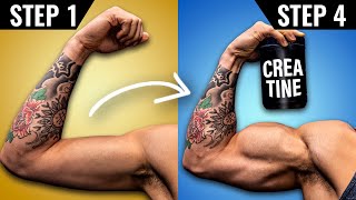 The BEST Way To Use Creatine For Muscle Growth 4 STEPS [upl. by Costin215]