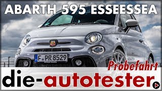 2019 Abarth 595 esseesse  Probefahrt im Super Fiat 500  Fahrbericht  Review  Deutsch [upl. by Anitsirhcairam889]