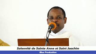 Vendredi 26 Juillet 2024Solennité de Sainte Anne et Saint Joachim [upl. by Rebmat]