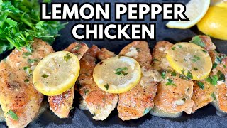 Delicious Juicy Lemon Pepper Chicken Recipe  A Must Try [upl. by Pettit]