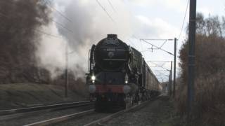 A1 60163 Tornado speeding past Rossington [upl. by Bo566]