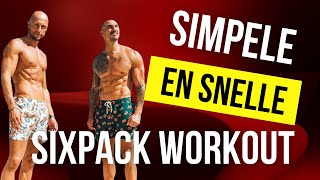 Buikspieroefeningen Voor Thuis 7 Minuten Sixpack Workout Voor Beginners [upl. by Corel]