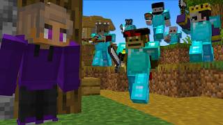 Minecraft Pro VS 10 Hunters [upl. by Neeham]