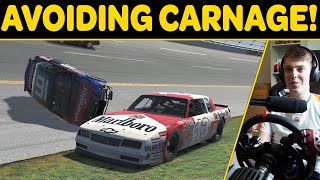 The SCARIEST series in iRacing returns NASCAR 1987 at Talladega [upl. by Alicsirp142]