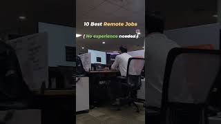 10 Remote Jobs with No Experience needed [upl. by Stokes46]