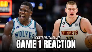 Nuggets vs Twolves Game 1 Reaction  Mavs vs Okc Preview amp Cavs vs Magic Game 7 [upl. by Atte]