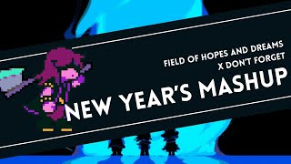 Deltarune  Dont Forget x Field of Hopes and Dreams New Years Orchestral Mashup [upl. by Nosdrahcir]