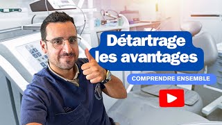 Les avantages du DÉTARTRAGE dentaire👇🏻 [upl. by Salohcim]