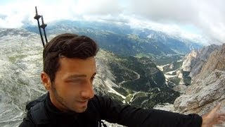 Via Ferrata Tommaselli e Cengia Veronesi GOPRO [upl. by Leahci408]