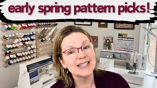 Big 4 Early Spring Collections  My 10 Favorites sewingpatterns Ep 175 [upl. by Nilreb579]