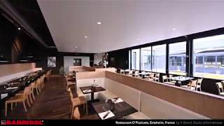 Restaurant OPizzicatO  Entzheim France Barrisol Acoustics® [upl. by Anees]