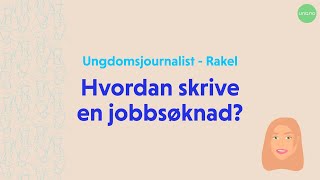 Hvordan skrive en jobbsøknad [upl. by Madox603]